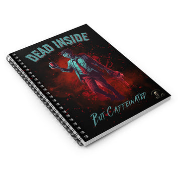 Dead Inside Logo - Spiral Notebook - Ruled Line