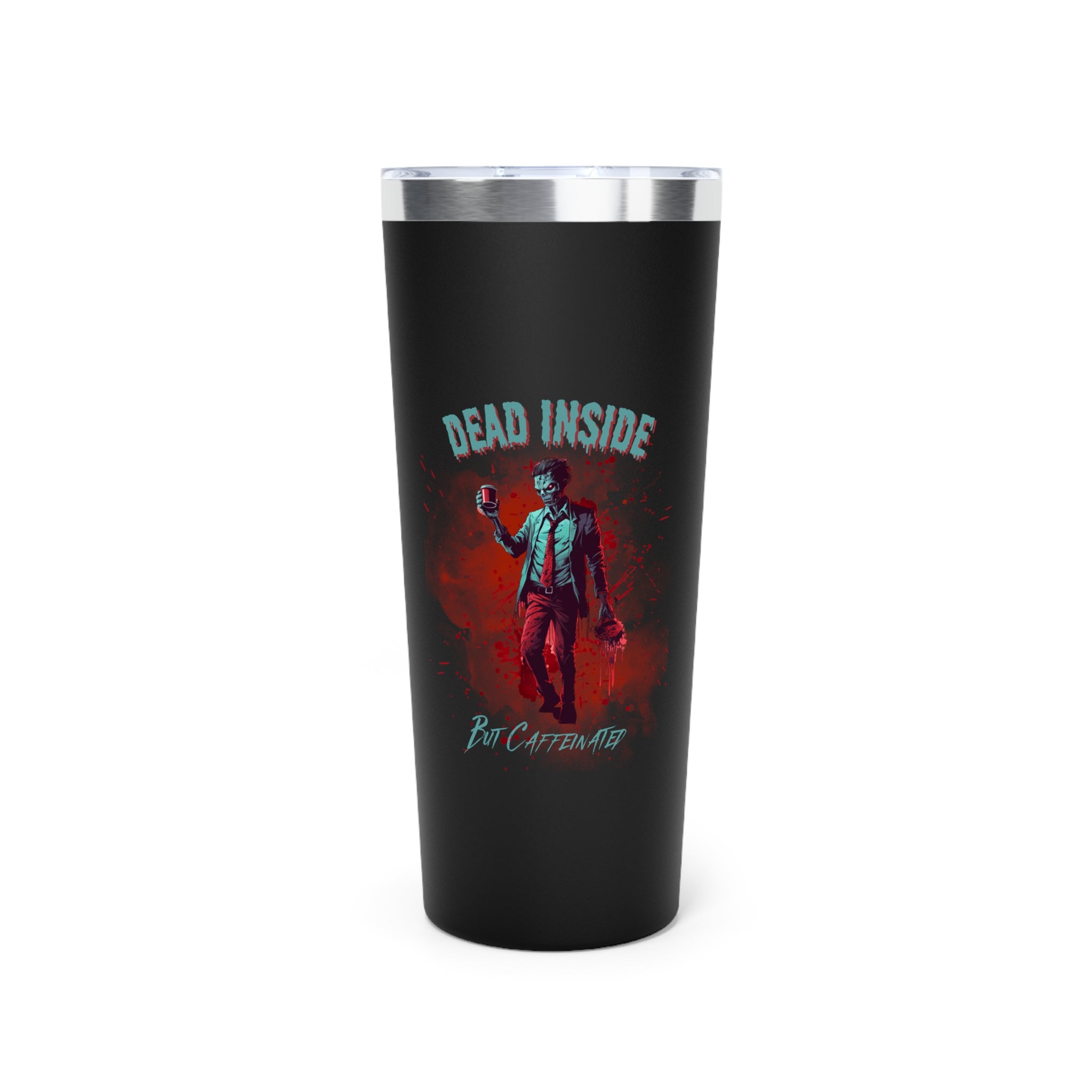 Double Sided Logos - Copper Vacuum Insulated Tumbler, 22oz